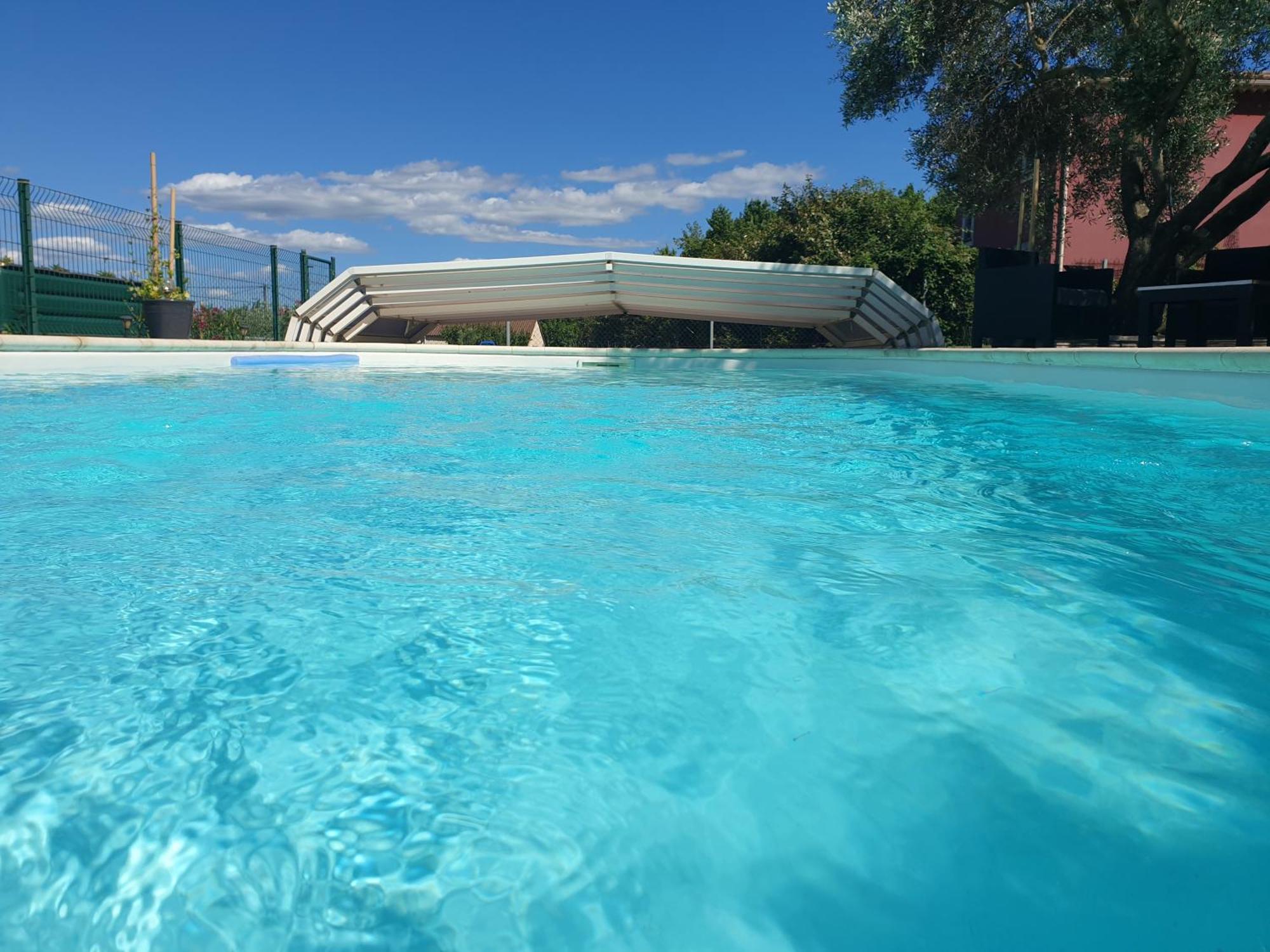 Gite Et Piscine L'Ecrin Aux Oliviers En Cevennes Saint-Christol-les-Ales Luaran gambar